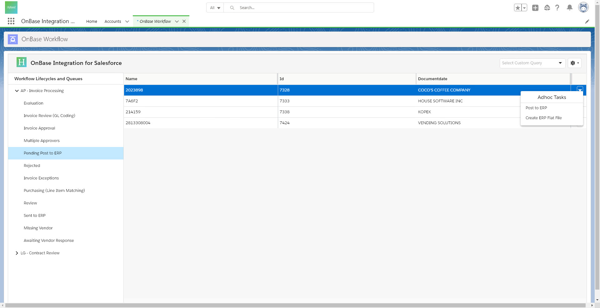 OnBase Workflow